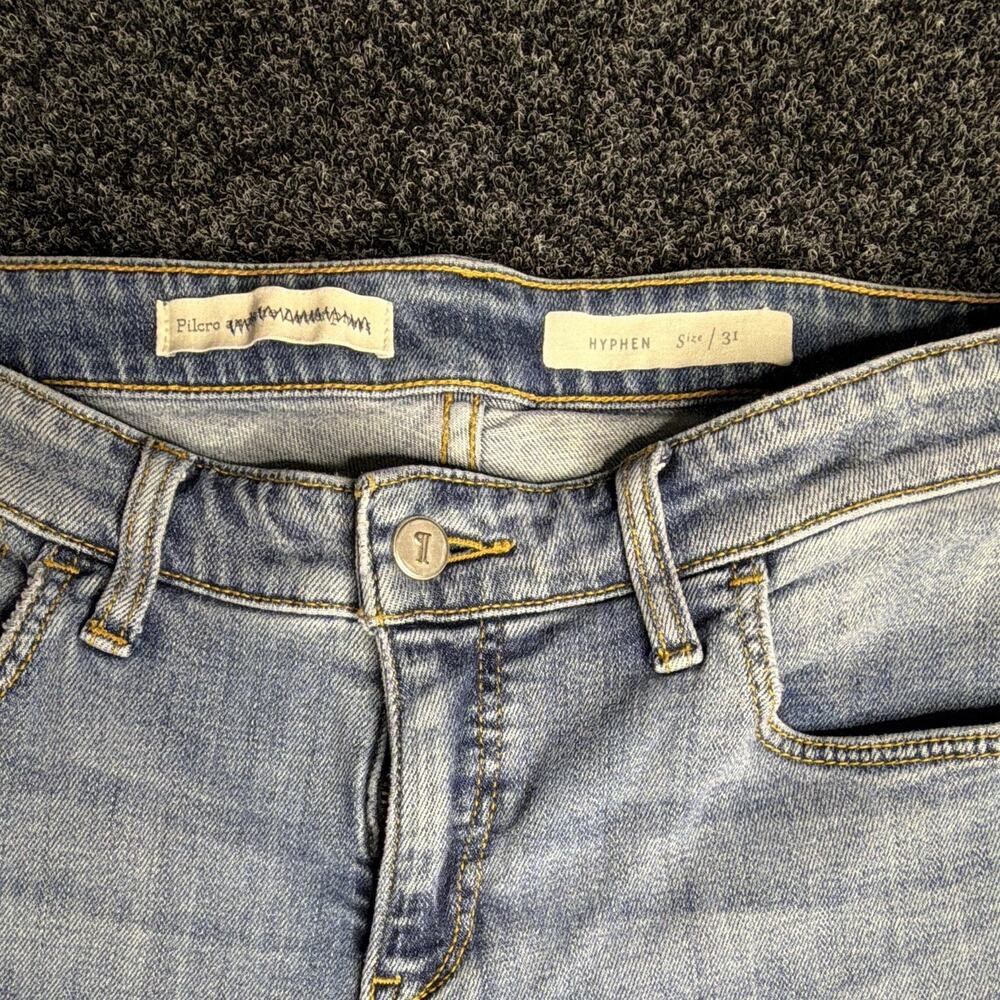 Pilcro Women’s Light Wash Blue Skinny 5-Pocket Denim Jeans Size 31